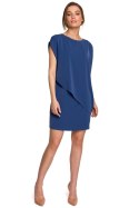 Sukienka Model S262 Blue - Stylove Stylove Sukienka Model S262 Blue - Stylove Stylove