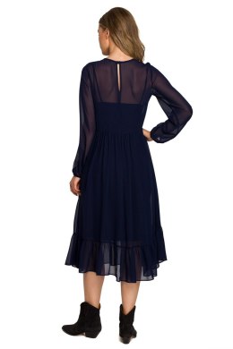 Sukienka Model S319 Navy - Stylove Hurtownia odzieży on-line, moda damska, bielizna i obuwie dla kobiet - Matterhorn.pl Stylove