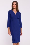 Sukienka Model S374 Blue - Stylove Stylove Sukienka Model S374 Blue - Stylove Stylove
