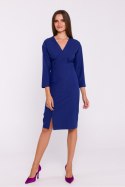 Sukienka Model S374 Blue - Stylove Stylove Sukienka Model S374 Blue - Stylove Stylove