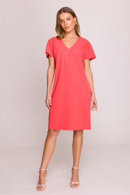 Sukienka Model S392 Coral - Stylove Stylove