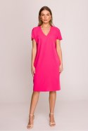 Sukienka Model S392 Pink - Stylove Stylove Sukienka Model S392 Pink - Stylove Stylove