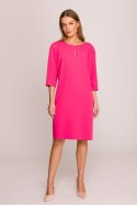 Sukienka Model S394 Pink - Stylove Stylove Sukienka Model S394 Pink - Stylove Stylove