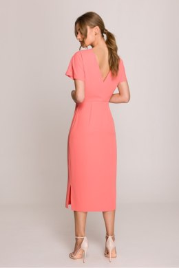 Sukienka Model S398 Orange - Stylove Stylove