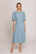 Sukienka Model S399 Cold Blue - Stylove Stylove Sukienka Model S399 Cold Blue - Stylove Stylove