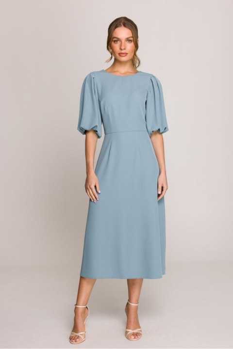 Sukienka Model S399 Cold Blue - Stylove Stylove Sukienka Model S399 Cold Blue - Stylove Stylove