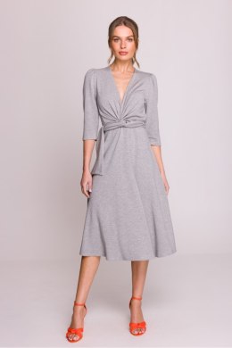 Sukienka Model S404 Grey - Stylove Stylove