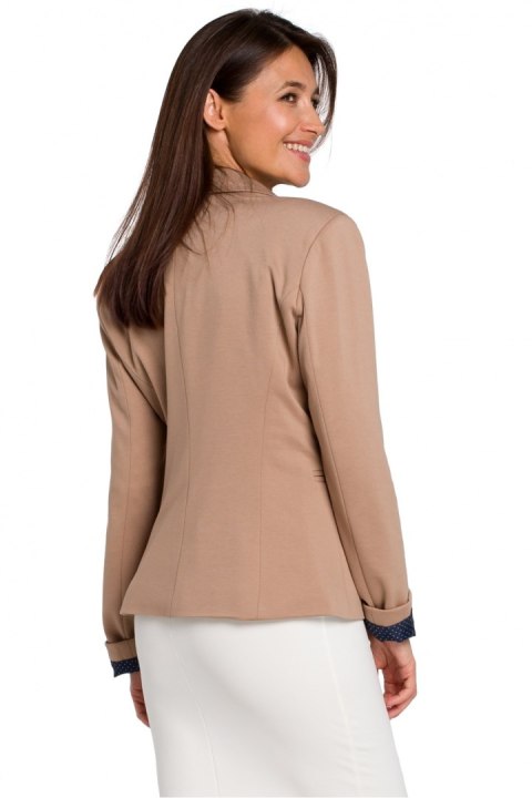 Żakiet Model S154 Beige - Stylove Stylove Żakiet Model S154 Beige - Stylove Stylove