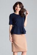 Bluzka Model L026 Navy - Lenitif Lenitif Bluzka Model L026 Navy - Lenitif Lenitif