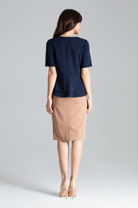 Bluzka Model L026 Navy - Lenitif Lenitif Bluzka Model L026 Navy - Lenitif Lenitif