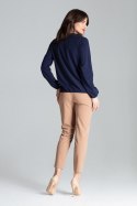 Bluzka Model L030 Navy - Lenitif Lenitif