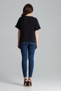 Bluzka Model L052 Black - Lenitif Lenitif