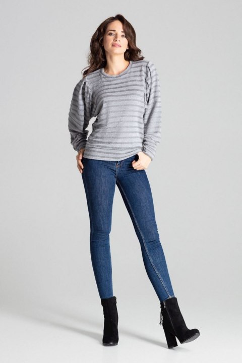Bluzka Model L069 Grey - Lenitif Lenitif Bluzka Model L069 Grey - Lenitif Lenitif