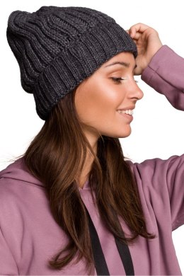 Czapka Damska Model BK058 Grafit - BE Knit BE Knit