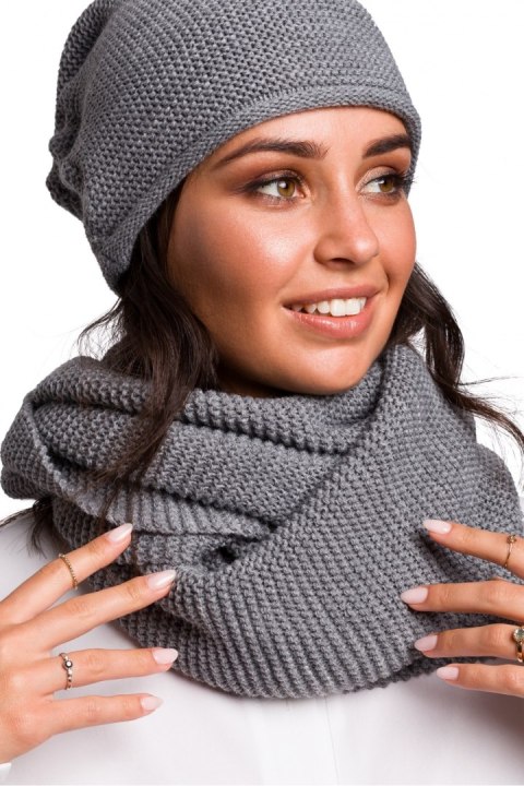 Komin Model BK042 Grey - BE Knit BE Knit