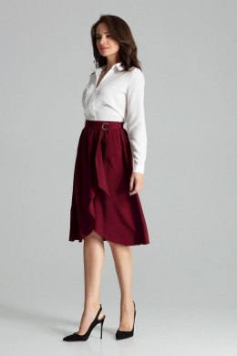 Spódnica Model L060 Bordo - Lenitif Lenitif