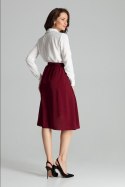 Spódnica Model L060 Bordo - Lenitif Lenitif Spódnica Model L060 Bordo - Lenitif Lenitif