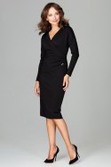 Sukienka Model K477 Black - Lenitif Lenitif Sukienka Model K477 Black - Lenitif Lenitif