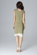 Sukienka Model L016 Olive - Lenitif Lenitif Sukienka Model L016 Olive - Lenitif Lenitif