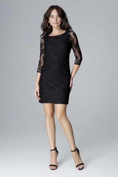 Sukienka Model L017 Black - Lenitif Lenitif Sukienka Model L017 Black - Lenitif Lenitif