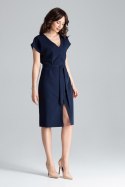 Sukienka Model L032 Navy - Lenitif Lenitif Sukienka Model L032 Navy - Lenitif Lenitif