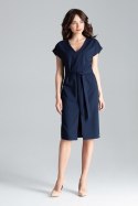 Sukienka Model L032 Navy - Lenitif Lenitif Sukienka Model L032 Navy - Lenitif Lenitif