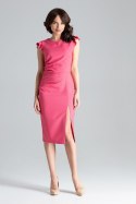 Sukienka Model L034 Coral - Lenitif Lenitif Sukienka Model L034 Coral - Lenitif Lenitif