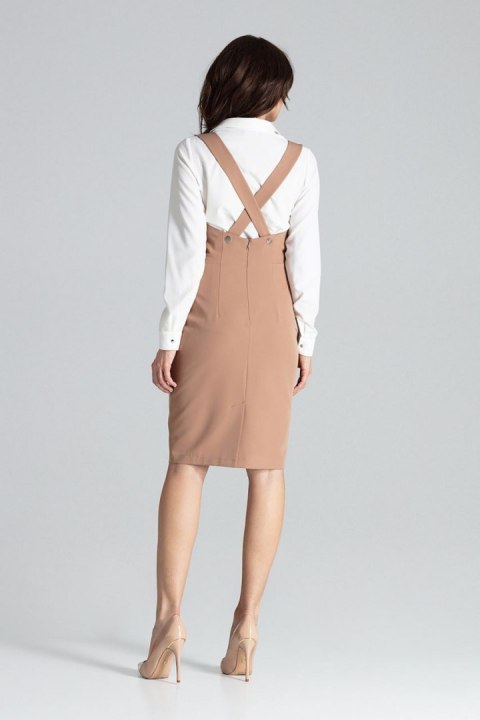 Sukienka Model L039 Brown - Lenitif Lenitif Sukienka Model L039 Brown - Lenitif Lenitif