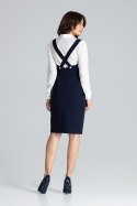 Sukienka Model L039 Navy - Lenitif Lenitif Sukienka Model L039 Navy - Lenitif Lenitif