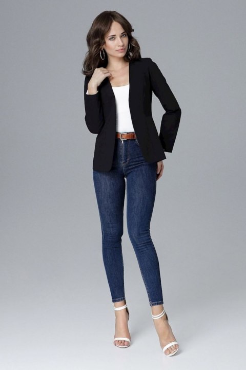 Żakiet Model L005 Black - Lenitif Lenitif Żakiet Model L005 Black - Lenitif Lenitif