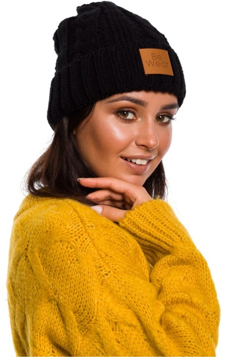 Czapka Damska Model BK043 Black - BE Knit BE Knit