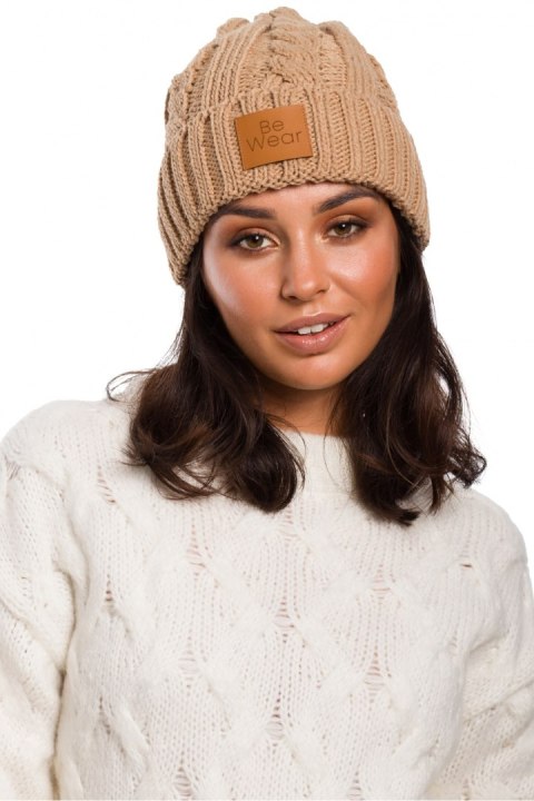 Czapka Damska Model BK043 Carmel - BE Knit BE Knit