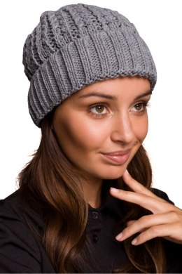 Czapka Damska Model BK057 Grey - BE Knit BE Knit