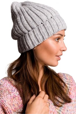 Czapka Damska Model BK058 Grey - BE Knit BE Knit