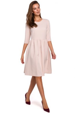 Sukienka Model K010 Beige - Makover Makover
