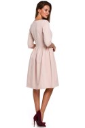 Sukienka Model K010 Beige - Makover Makover