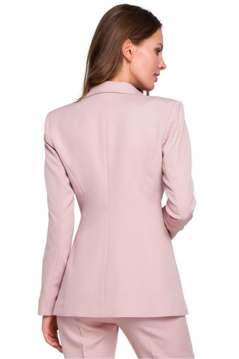 Żakiet Model K036 Dirty Pink - Makover Makover Żakiet Model K036 Dirty Pink - Makover Makover