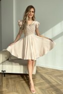 Sukienka Model 281-21 Beige - Bicotone Bicotone Sukienka Model 281-21 Beige - Bicotone Bicotone