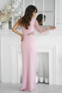 Sukienka Model 296-20 Dirty Pink - Bicotone Bicotone Sukienka Model 296-20 Dirty Pink - Bicotone Bicotone