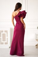 Sukienka Model 313-10 Bordo - Bicotone Bicotone Sukienka Model 313-10 Bordo - Bicotone Bicotone