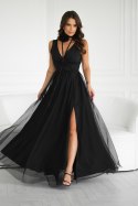 Sukienka Model 318-06 Black - Bicotone Bicotone Sukienka Model 318-06 Black - Bicotone Bicotone