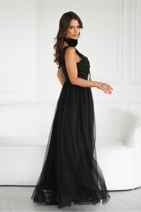 Sukienka Model 318-06 Black - Bicotone Bicotone Sukienka Model 318-06 Black - Bicotone Bicotone