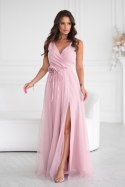 Sukienka Model 318-20 Dirty Pink - Bicotone Bicotone Sukienka Model 318-20 Dirty Pink - Bicotone Bicotone