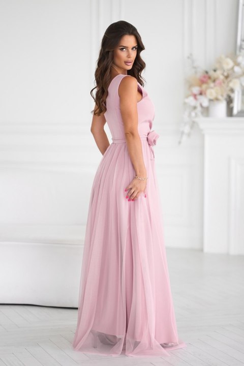 Sukienka Model 318-20 Dirty Pink - Bicotone Bicotone Sukienka Model 318-20 Dirty Pink - Bicotone Bicotone