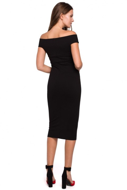Sukienka Model K001 Black - Makover Makover Sukienka Model K001 Black - Makover Makover