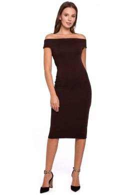 Sukienka Model K001 Brown - Makover Makover