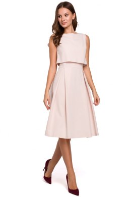 Sukienka Model K005 Beige - Makover Makover