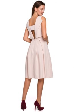 Sukienka Model K005 Beige - Makover Makover
