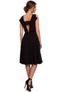Sukienka Model K005 Black - Makover Makover Sukienka Model K005 Black - Makover Makover
