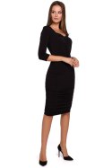 Sukienka Model K006 Black - Makover Makover Sukienka Model K006 Black - Makover Makover